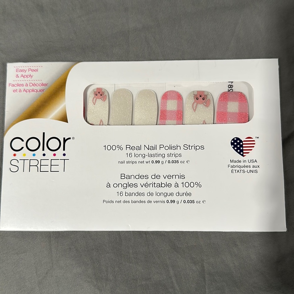 Color street nail polish strips